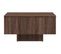 Table Basse Chêne Marron 60x60x31,5 Cm Bois Contreplaqué