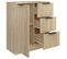 Buffet Chêne Sonoma 60x30x70 Cm Bois Contreplaqué