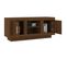 Meuble TV Chêne Marron 102x35x45 Cm Bois Contreplaqué