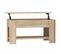 Table Basse Chêne Sonoma 101x49x52 Cm Bois Contreplaqué