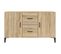 Buffet Chêne Sonoma 100x36x60 Cm Bois Contreplaqué