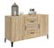 Buffet Chêne Sonoma 100x36x60 Cm Bois Contreplaqué