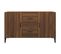 Buffet Chêne Marron 100x36x60 Cm Bois Contreplaqué