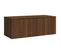 Meuble TV Chêne Marron 80x34x30 Cm Bois Contreplaqué