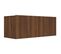 Meuble TV Chêne Marron 80x30x30 Cm Bois Contreplaqué