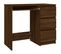 Bureau Chêne Marron 90x45x76 Cm Bois Contreplaqué