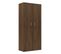 Armoire à Chaussures Chêne Marron 80x39x178cm Bois Contreplaqué