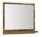 Miroir De Bain Chêne Fumé 40x10,5x37 Cm Bois Contreplaqué