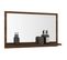 Miroir De Bain Chêne Marron 60x10,5x37 Cm Bois Contreplaqué