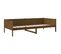 Lit Marron Miel Bois De Pin Massif 80x200 Cm