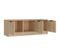 Meuble TV Chêne Sonoma 102x35x36,5 Cm Bois Contreplaqué