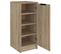 Armoire à Chaussures Chêne Sonoma 30x35x70 Cm Bois Contreplaqué