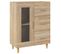 Buffet Chêne Sonoma 69,5x34x90 Cm Bois Contreplaqué