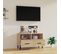 Meuble TV Chêne Sonoma 80x36x50 Cm Bois Contreplaqué