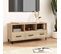 Meuble TV Chêne Sonoma 102x35x50 Cm Bois Contreplaqué