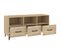 Meuble TV Chêne Sonoma 102x35x50 Cm Bois Contreplaqué