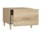 Table Basse Chêne Sonoma 50x50x40 Cm Bois Contreplaqué