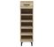 Armoire à Chaussures Chêne Sonoma 30x35x105cm Bois Contreplaqué