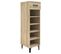 Armoire à Chaussures Chêne Sonoma 30x35x105cm Bois Contreplaqué