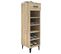 Armoire à Chaussures Chêne Sonoma 30x35x105cm Bois Contreplaqué