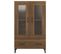 Buffet Chêne Marron 70x31x115 Cm Bois Contreplaqué