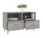 Meuble TV Sonoma Gris 80x36x50 Cm Bois Contreplaqué