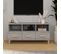 Meuble TV Sonoma Gris 102x36x50 Cm Bois Contreplaqué