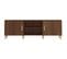 Meuble TV Chêne Marron 150x30x50 Cm Bois Contreplaqué