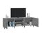 Meuble TV Sonoma Gris 150x30x50 Cm Bois D'ingénierie