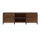 Meuble TV Chêne Marron 150x30x50 Cm Bois Contreplaqué