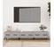 Meuble TV Sonoma Gris 150x34,5x30 Cm Bois Contreplaqué