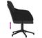 Chaise Pivotante De Bureau Noir Velours