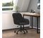 Chaise Pivotante De Bureau Noir Velours