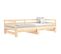 Lit Coulissant 2x(90x190) Cm Bois De Pin Massif