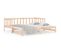 Lit Coulissant 2x(90x190) Cm Bois De Pin Massif