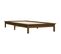 Cadre De Lit Marron Miel 100x200 Cm Bois De Pin Massif