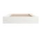 Cadre De Lit Blanc 75x190 Cm Petit Simple Bois Massif