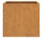 Jardinières 2 PCs 32x30x29 Cm Acier Corten