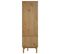 Armoire Otta Marron Et Blanc 76,5x53x172 Cm Bois Massif Pin