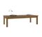 Table Basse Marron Miel 110x50x30 Cm Bois Massif De Pin