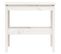 Table Console Blanc 80x40x75 Cm Bois De Pin Solide