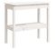 Table Console Blanc 80x40x75 Cm Bois De Pin Solide