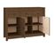 Buffet Marron Miel 100x35x74 Cm Bois Massif De Pin