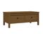 Table Basse Marron Miel 100x50x40 Cm Bois Massif De Pin