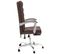 Fauteuil inclinable de bureau Marron Similicuir