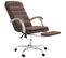 Fauteuil inclinable de bureau Marron Similicuir