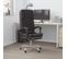 Fauteuil De Massage Inclinable De Bureau Noir Similicuir