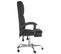 Fauteuil De Massage Inclinable De Bureau Noir Similicuir