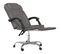 Fauteuil Inclinable De Bureau Gris Similicuir