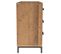 Buffet Marron 110x35x70 Cm Bois De Pin Massif